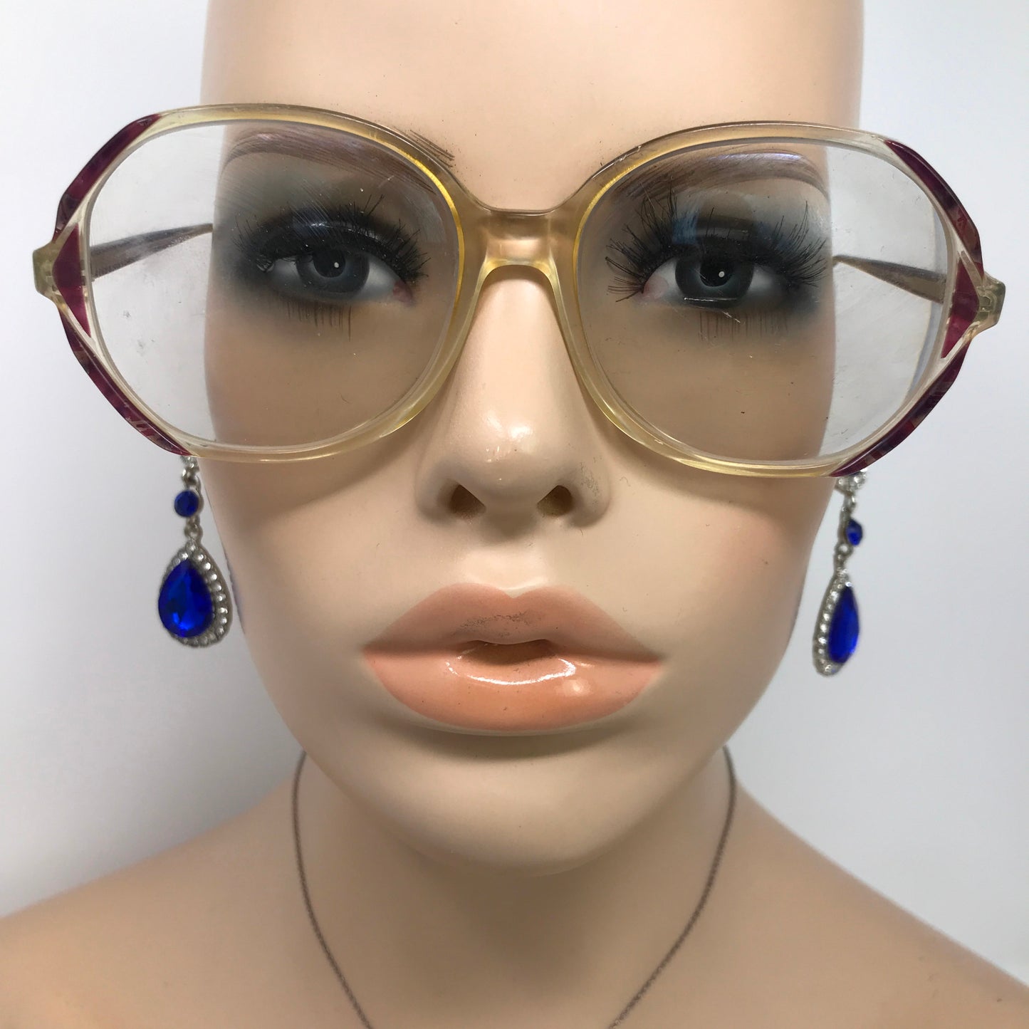 Delilah Purple Oval