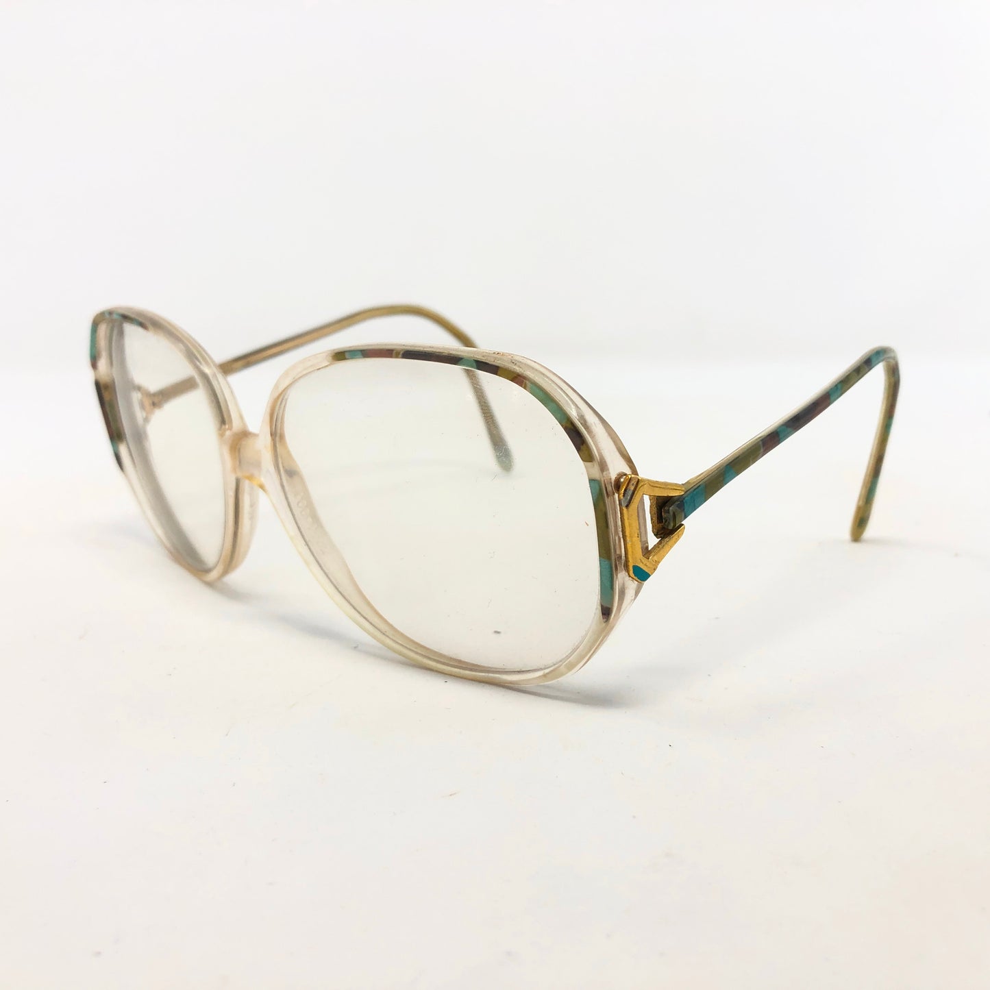 Leonie Clear Flecked Oversize